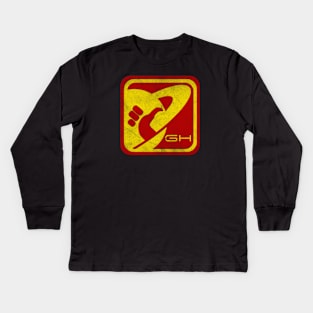 Galactic Hitchhikers GH Logo Kids Long Sleeve T-Shirt